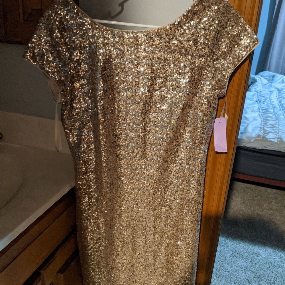 White House Black market sequence dress